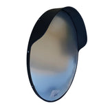 Καθρέφτης Ασφαλείας - Ελέγχου Πολυκαρβονικός Με Γείσο 60cm Μαύρος