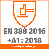 Polyco Nitri‑Tech III 92 Green Flock Lined Γάντια Εργασίας Νιτριλίου Ισχυρών Χημικών 33cm (Ζεύγος)