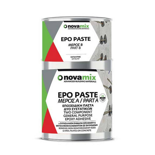 Novamix Epo Paste Εποξειδική Πάστα 2 Συστατικών Επισκευής & Συγκόλλησης | Dagiopoulos.gr