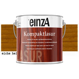 einzA Kompaktlasur Βερνίκι Εμποτισμού Προστασίας Ξύλου Διαλύτου ΔΡΥΣ ΑΝΟΙΚΤΗ (EICHE HELL)