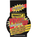 Everbuild Mammoth Powerful Grip Tape Ενισχυμένη Αυτοκόλλητη Ταινία Διπλής Όψεως 50mm x 2.5mtr