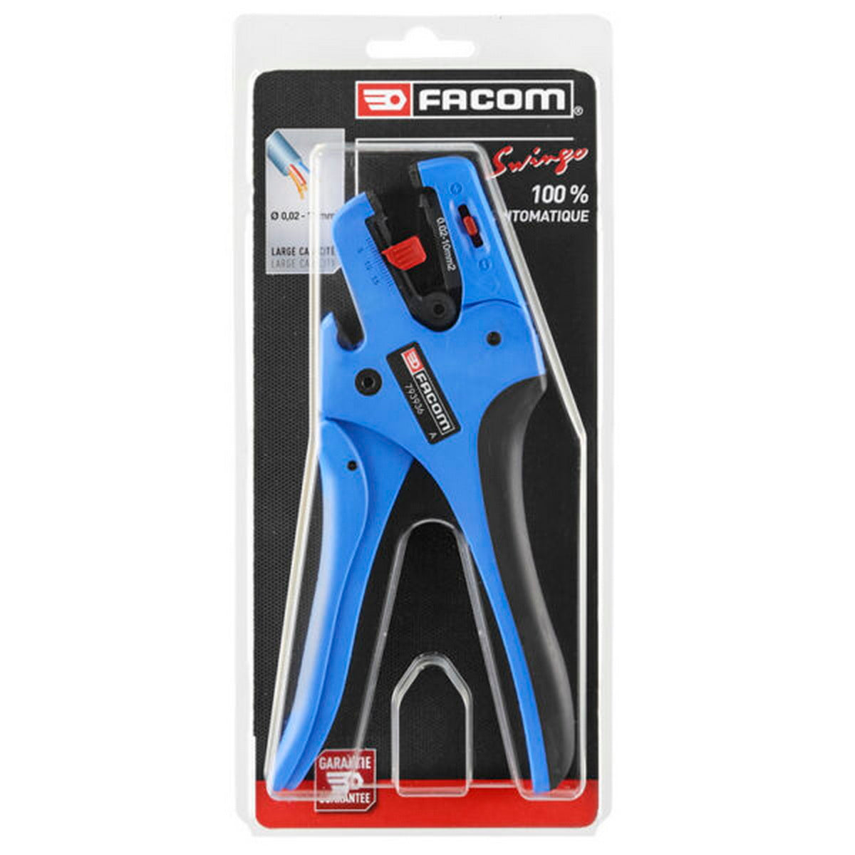 Facom 793936PB Αυτόματος Ρυθμιζόμενος Απογυμνωτής Καλωδίων Χειρός 0.02-10.0mm