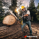 FF Group GCS 450D PRO 46059 Αλυσοπρίονο Βενζίνης 50.9cc 3.0hp Λάμα 45cm