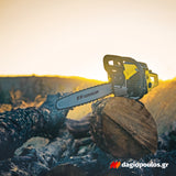 FF Group GCS 450D PRO 46059 Αλυσοπρίονο Βενζίνης 50.9cc 3.0hp Λάμα 45cm