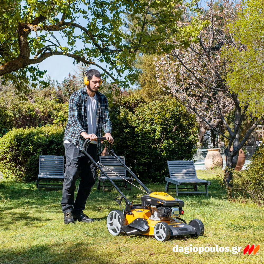 FFG GLM 51/160 SP PLUS 45698 Χλοοκοπτική Μηχανή Γκαζόν Βενζίνης 160cc ΑΥΤΟΠΡΟΩΘΟΥΜΕΝΗ