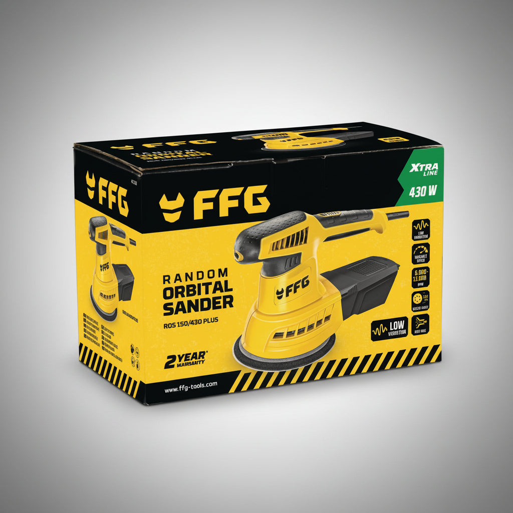 FFG ROS 150/430 PLUS 41528 Ηλεκτρικό Έκκεντρο Περιστροφικό Τριβείο 430W 150mm
