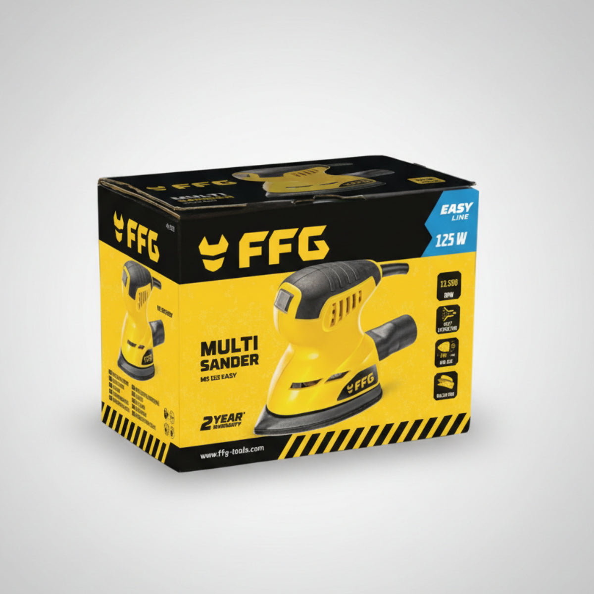 FFG MS 125 EASY 41529 Ηλεκτρικό Τριβείο Χούφτας 125W