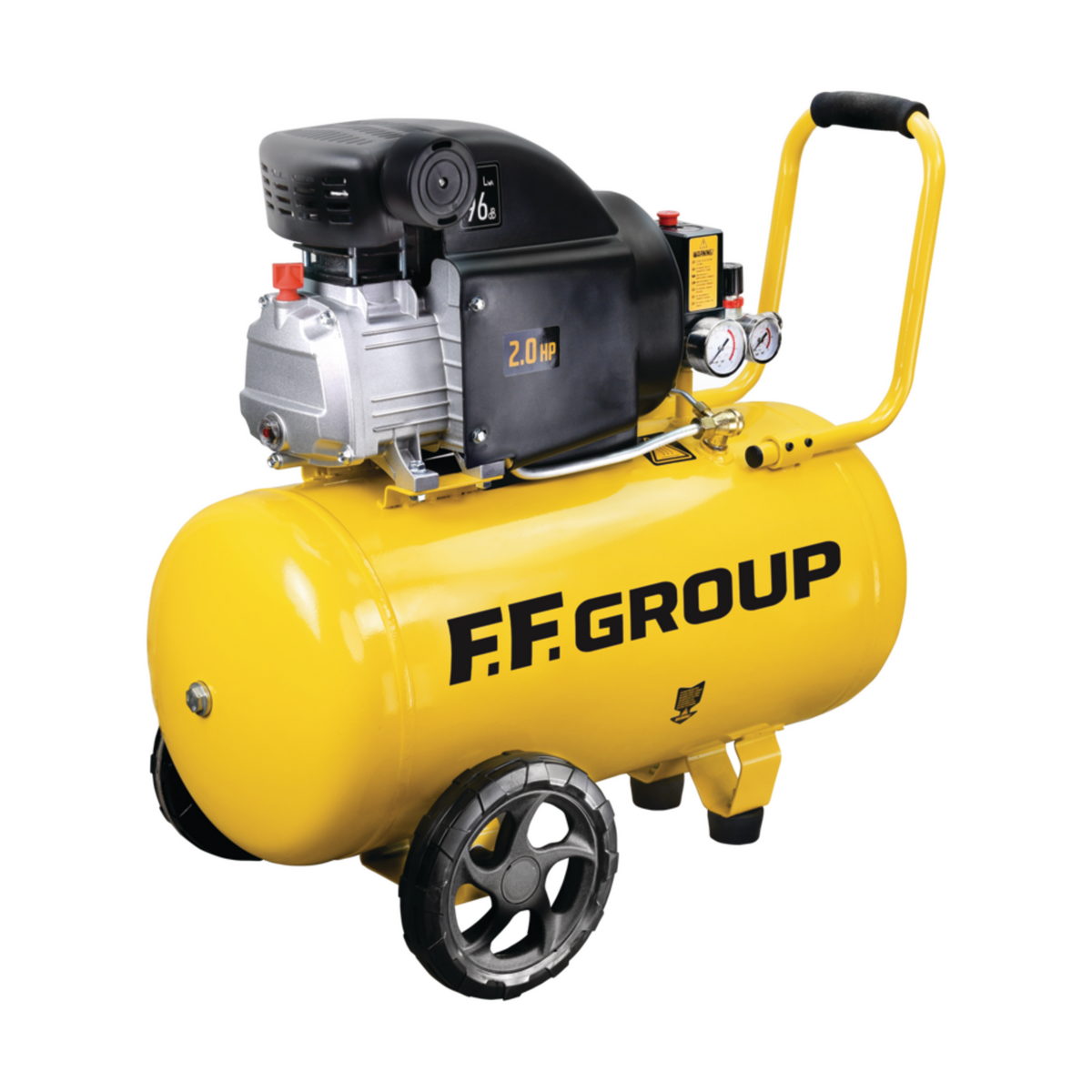 FF Group AC-D 50/2MC EASY 45898 Αεροσυμπιεστής Κομπρεσέρ Αέρα Μονομπλοκ 2.0Hp 50Ltr