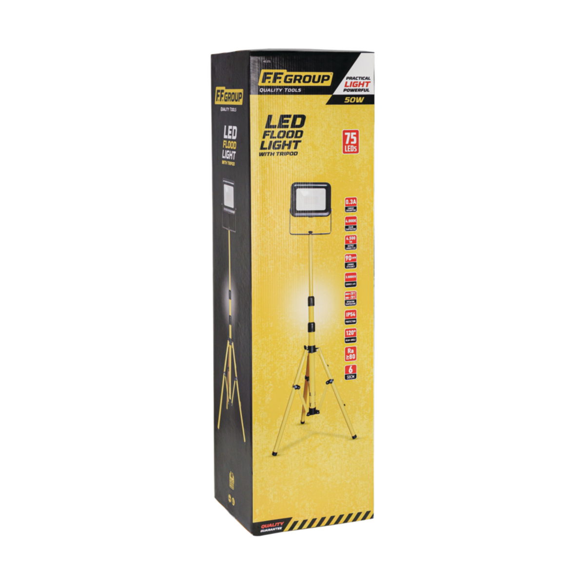 FF Group 45271 Προβολέας Εργασίας Led Με Τρίποδο 50Watt 4500 Lumens