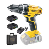 FF Group CDD/35 20V PLUS 41624 Δραπανοκατσάβιδο Μπαταρίας 20V Li-Ion Με 2 Μπαταρίες 2.0Ah - Βαλίτσα
