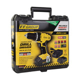 FF Group CDD/35 20V PLUS 41624 Δραπανοκατσάβιδο Μπαταρίας 20V Li-Ion Με 2 Μπαταρίες 2.0Ah - Βαλίτσα