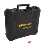 FF Group CHD/60-BL 20V PRO 46672 Brushless Κρουστικό Δραπανοκατσάβιδο Μπαταρίας Με 2 Μπαταρίες 4.0Ah - Βαλίτσα