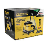 FF Group DVC 15 PRO 43499 Επαγγελματική Ηλεκτρική Σκούπα Στερεών 800W Με Κάδο 15Ltr