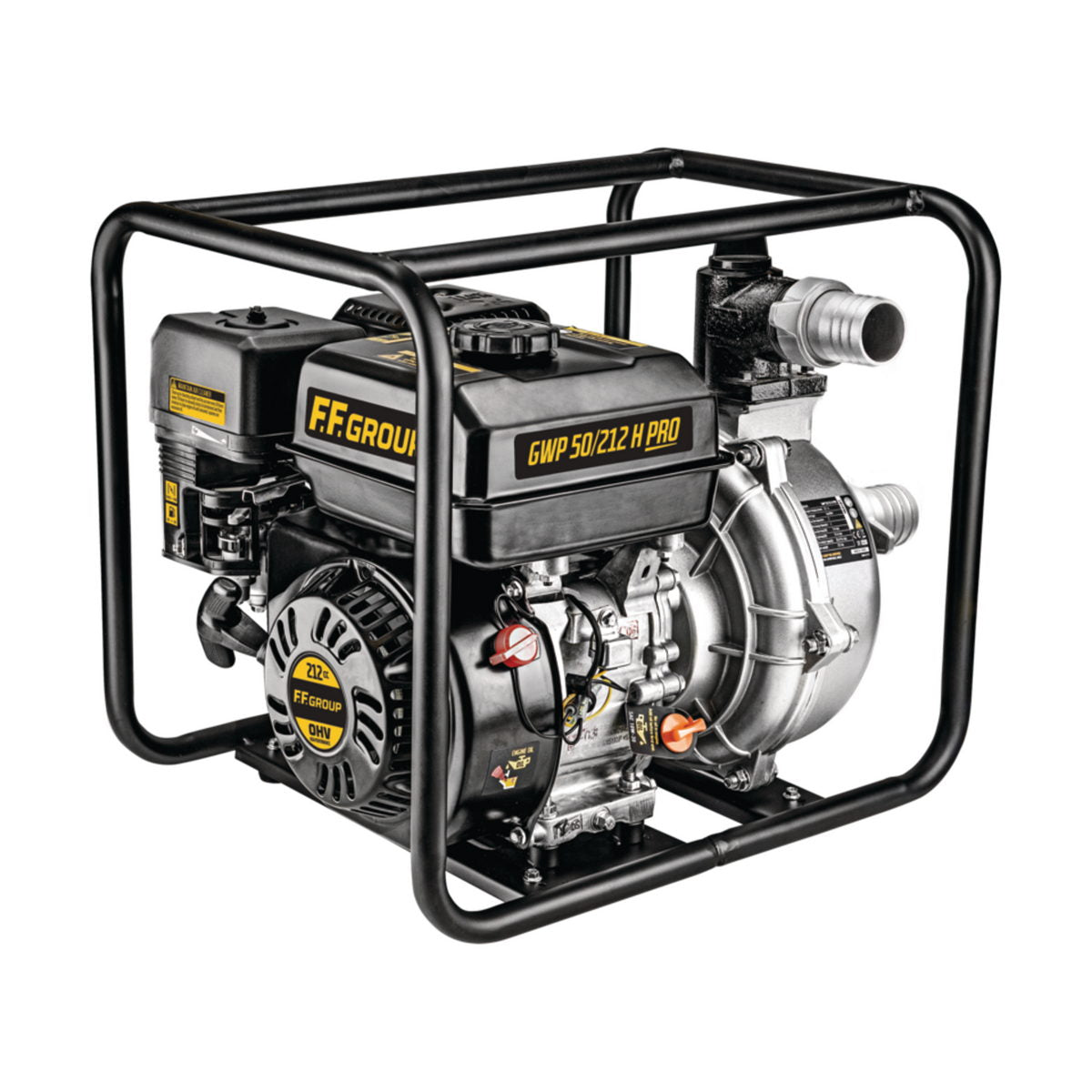 FF Group GWP 50/212 H PRO 46638 Αντλία Επιφάνειας Βενζίνης Ομβρίων Υδάτων, Υψηλού Μανομετρικού