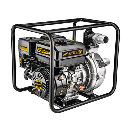 FF Group GWP 50/212 H PRO 46638 Αντλία Επιφάνειας Βενζίνης Ομβρίων Υδάτων, Υψηλού Μανομετρικού