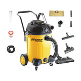 FF Group WDVC 60 PR0 43503 Επαγγελματική Ηλεκτρική Σκούπα Υγρών / Στερεών 1200W Με Κάδο 60Ltr