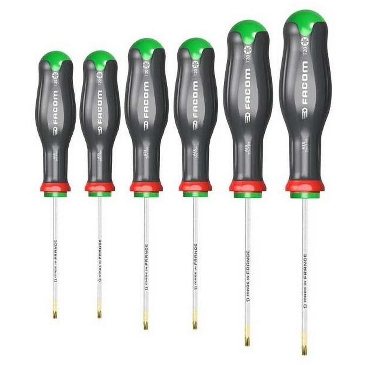 Facom ATX.J6 Συλλογή Κατσαβίδια Torx T10-T40 Σετ 7 Τεμ