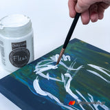 Fleur Chalky Look Άοσμο Οικολογικό Χρώμα Κιμωλίας F01 Titanium White