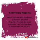 Fleur Chalky Look Άοσμο Οικολογικό Χρώμα Κιμωλίας F28 Primary Magenta