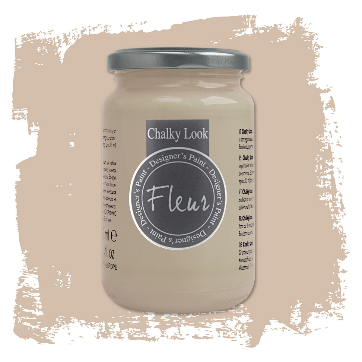 Fleur Chalky Look Άοσμο Οικολογικό Χρώμα Κιμωλίας F12 James Taupe