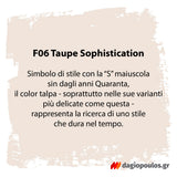 Fleur Chalky Look Άοσμο Οικολογικό Χρώμα Κιμωλίας F06 Taupe Sophistication