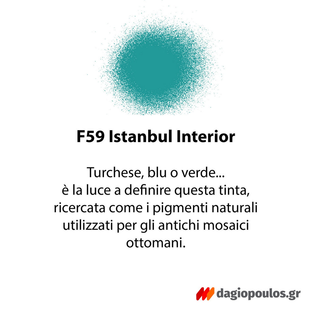 Fleur Chalky Look Spray Σπρέι Κιμωλίας Άοσμο Νερού Ματ F59 Istanbul Interior