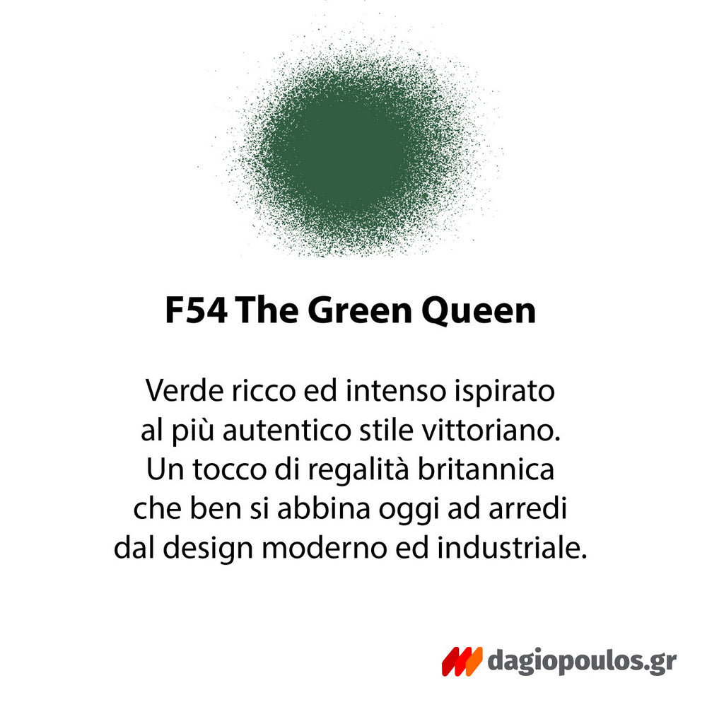 Fleur Chalky Look Spray Σπρέι Κιμωλίας Άοσμο Νερού Ματ F54 The Green Queen