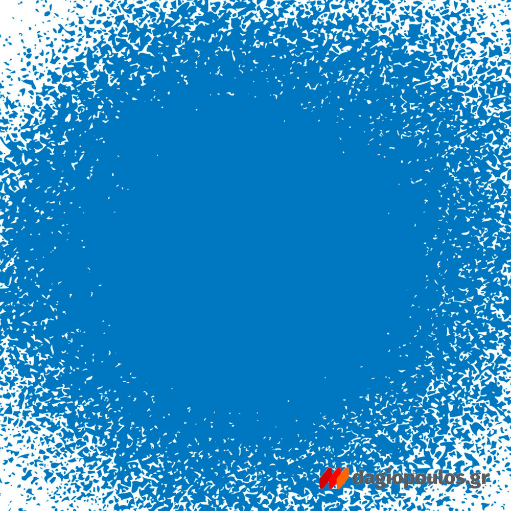 Fleur Chalky Look Spray Σπρέι Κιμωλίας Άοσμο Νερού Ματ F64 Primary Cyan