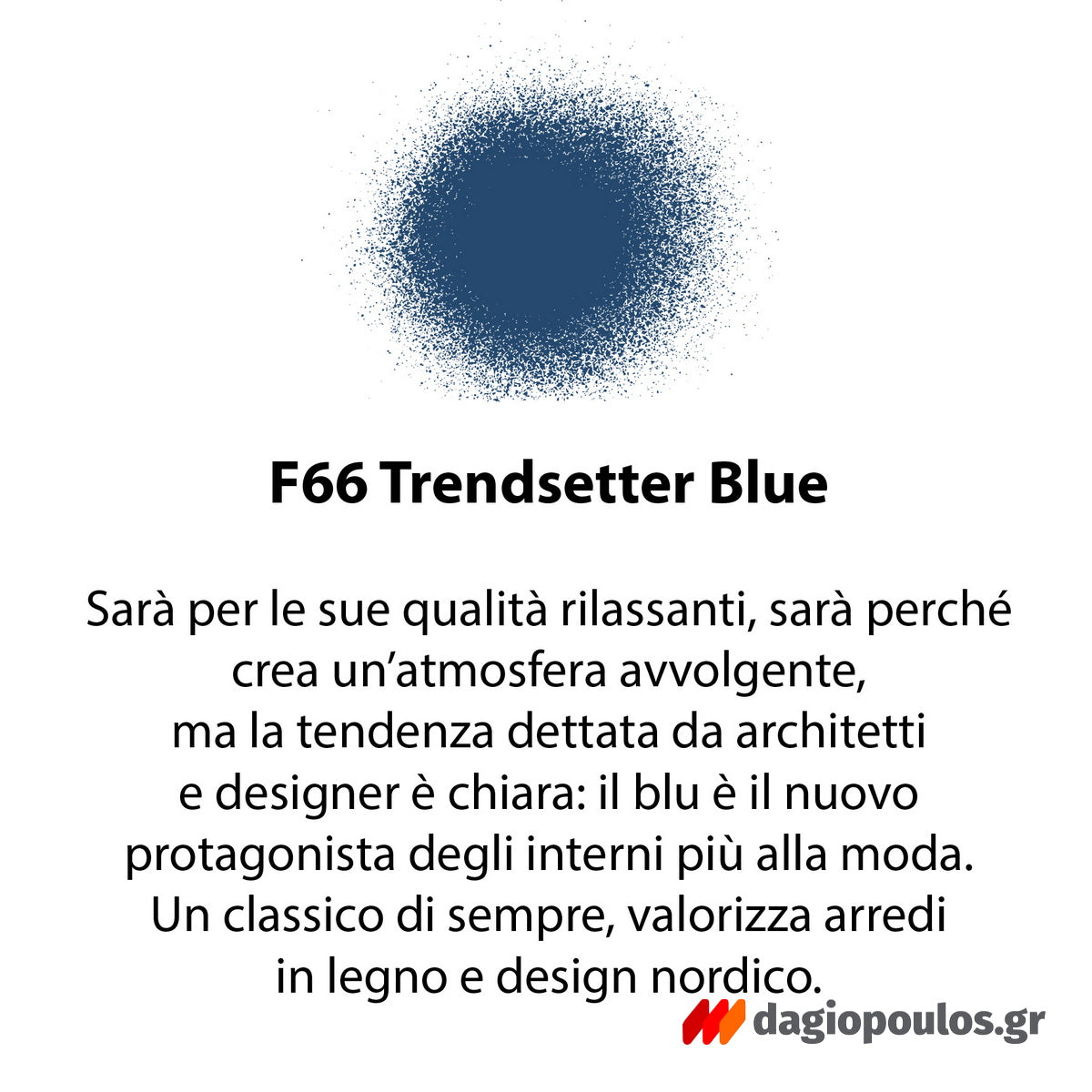 Fleur Chalky Look Spray Σπρέι Κιμωλίας Άοσμο Νερού Ματ F66 Trendsetter Blue