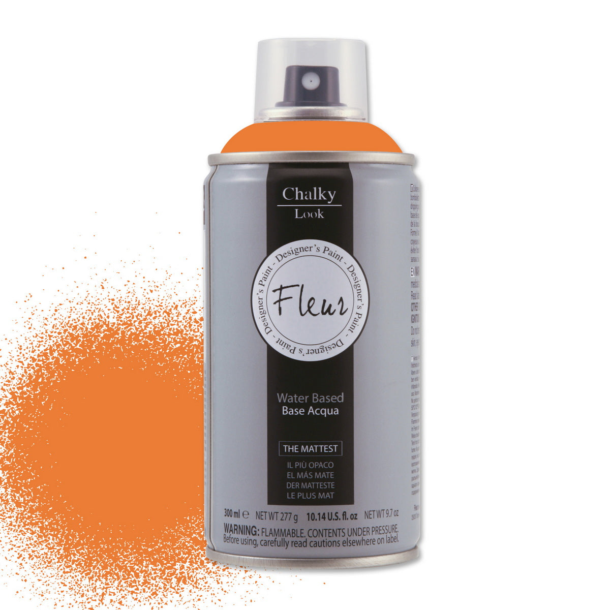 Fleur Chalky Look Spray Σπρέι Κιμωλίας Άοσμο Νερού Ματ F31 Tropical Sunset
