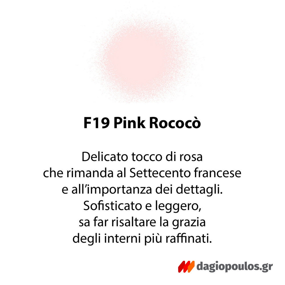 Fleur Spray Chalky Look Σπρέι Κιμωλίας Άοσμο Νερού Ματ F19 Pink Rococo