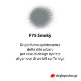 Fleur Spray Chalky Look Σπρέι Κιμωλίας Άοσμο Νερού Ματ F75 Smoky