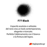 Fleur Spray Chalky Look Σπρέι Κιμωλίας Άοσμο Νερού Ματ F77 Black