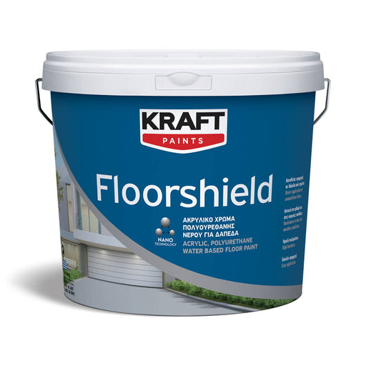 Kraft Floorshield Ακρυλικό χρώμα πολυουρεθάνης νερού για δάπεδα | dagiopoulos.gr