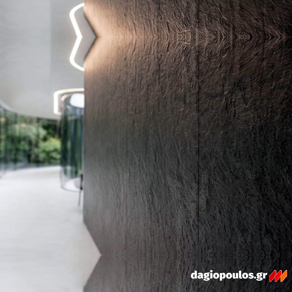 GIGA Panel Εύκαμπτης Πέτρας 101040 SLATE LIGHT GREY 1200mm x 2800mm Σετ 2 Τεμ
