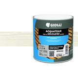 Giolli 264 Acquateax Impregnante Cerato Βερνίκι Εμποτισμού Ξύλου Νερού Με Κερί Ματ ΛΕΥΚΟ (BIANCO)