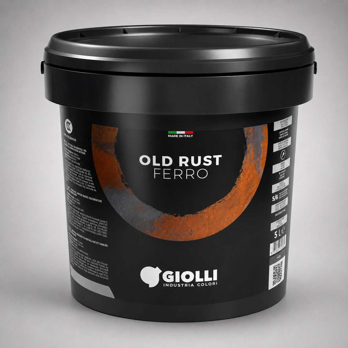 Giolli 324 Old Rust Τεχνοτροπία Απομίμησης Σκουριάς Σιδήρου & Χαλκού OLD RUST FINITURA (ΤΕΛΙΚΗ ΠΡΟΣΤΑΣΙΑ) 1 Ltr