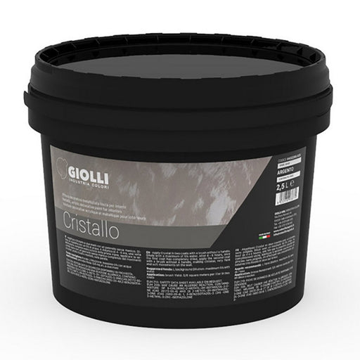 Giolli 322 Cristallo Αδιαφανές Μεταλλικό Χρώμα με Λεπτό Ασημί Γκλίτερ | dagiopoulos.gr