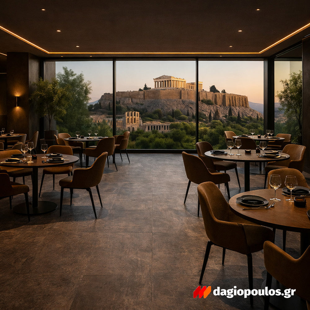 GLUEDOWN 55 LVT Βινυλικό Πλακάκι 2.3mm 679M ZINC STEEL 1250mm x 178mm