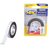 HPX ZC0023 Car Mount Tape Αφρώδης Ταινία Διπλής Όψης Auto 12mm x 2mtr ΜΑΥΡΗ