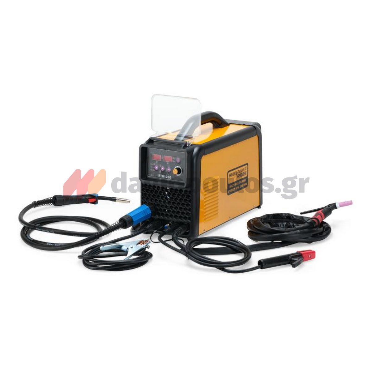 Helix Power Multi MIG 200 SYNERGY Ηλεκτροσυγκόλληση 3 ΣΕ 1 MIG/MAG-MMA 200A LIFT TIG