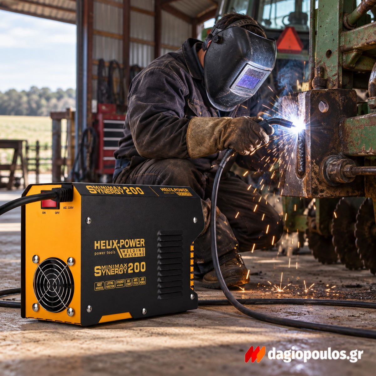 Helix S-Minimax Synergy Ηλεκτροσυγκόλληση LIFT TIG 200A
