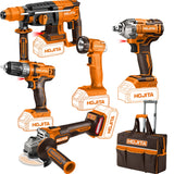Hojita HJCDKM19 Σετ Εργαλείων Μπαταρίας 20V 5 τεμάχια