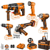 Hojita HJCDKM19 Σετ Εργαλείων Μπαταρίας 20V 5 τεμάχια