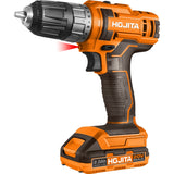 Hojita HJCDP551E Δραπανοκατσάβιδο Μπαταρίας 20V Li-Ion Με 2 Μπαταρίες 2.0Αh