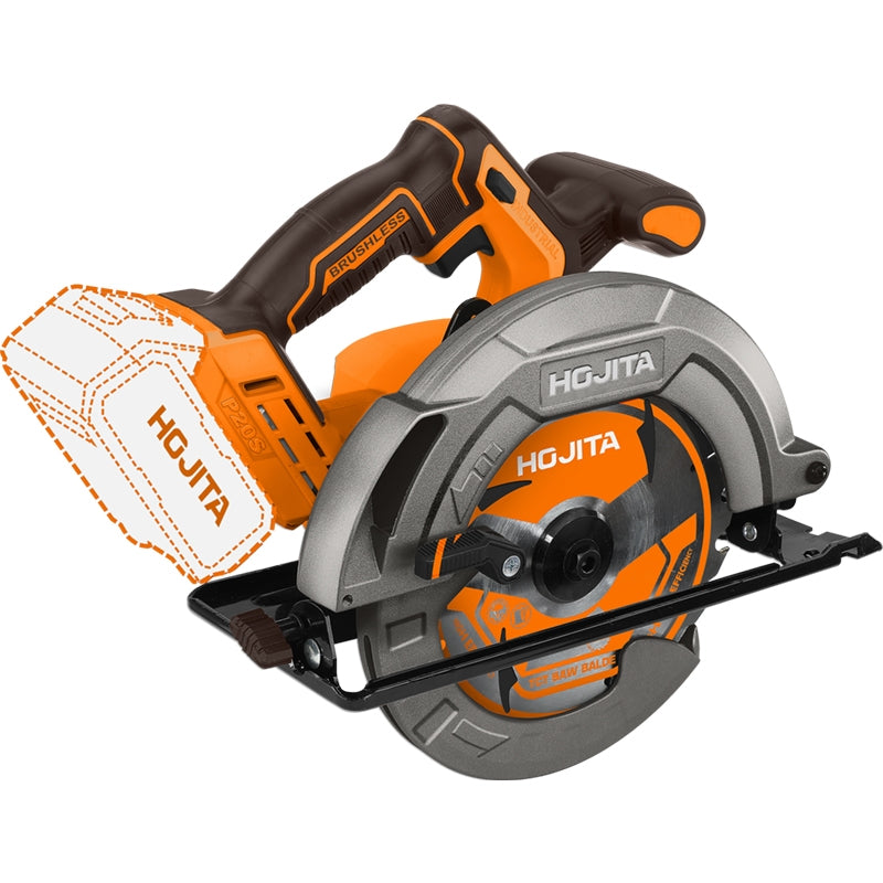 Hojita HJLW1518 Brushless Δισκοπρίονο Ξύλου Μπαταρίας 20V Li-Ion 185mm SOLO