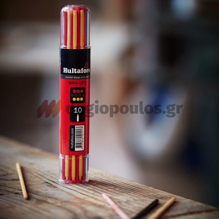 Hultafors HRD-GRY Ανταλλακτικές Μύτες για Μολύβι Μηχανικό Μαύρο-Κόκκινο-Κίτρινο 10ΤΜΧ | dagiopoulos.gr