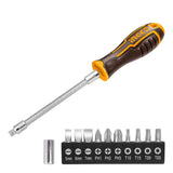 INGCO AKSDFL1208 Συλλογή Κατσαβίδι Εύκαμπτο Με Μύτες Σετ 12 τεμ.