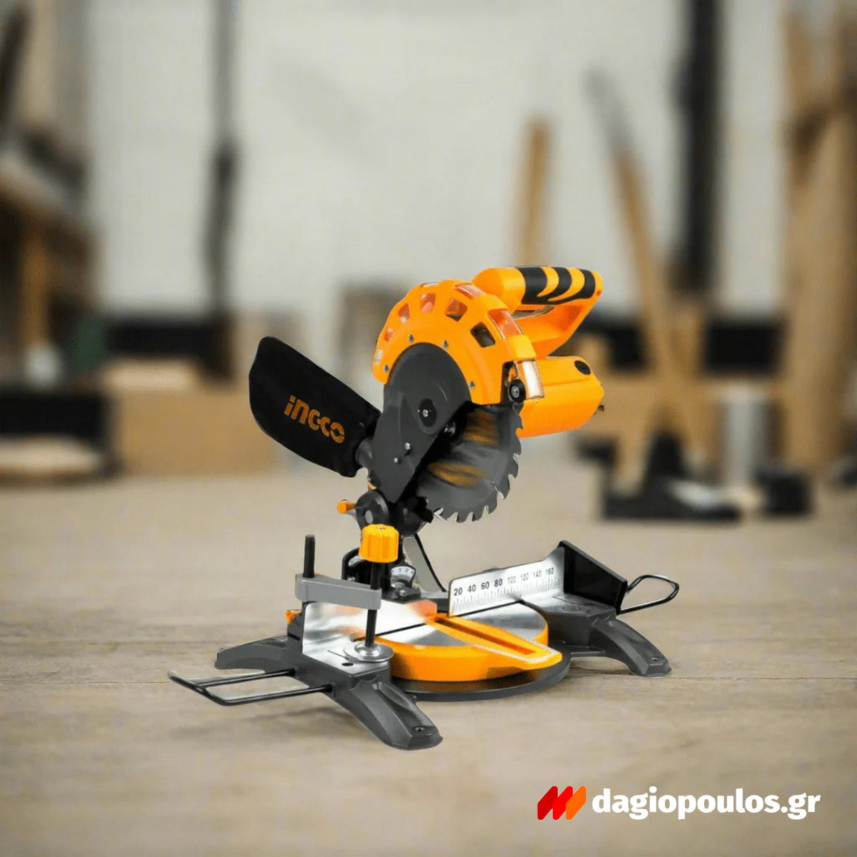 Ingco BMS14007 Ηλεκτρικό Δισκοπρίονο Πάγκου 1400W 210mm