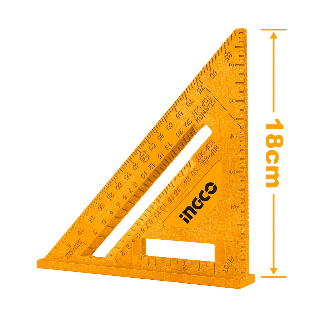 INGCO HAS20202 Τρίγωνο Μοιρογνωμόνιο 18cm